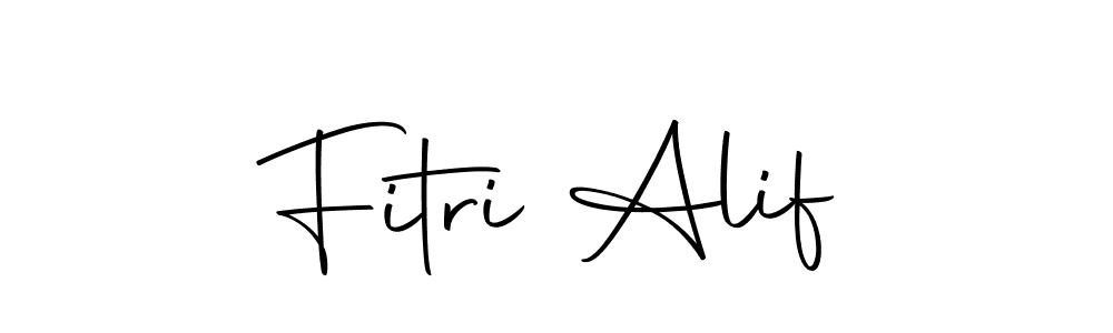 if you are searching for the best signature style for your name Fitri Alif. so please give up your signature search. here we have designed multiple signature styles  using Autography-DOLnW. Fitri Alif signature style 10 images and pictures png
