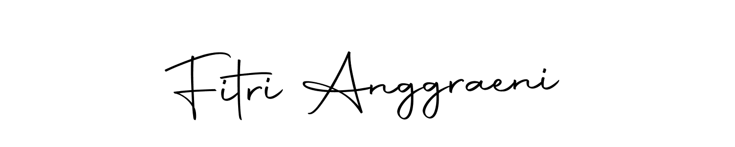 Fitri Anggraeni stylish signature style. Best Handwritten Sign (Autography-DOLnW) for my name. Handwritten Signature Collection Ideas for my name Fitri Anggraeni. Fitri Anggraeni signature style 10 images and pictures png