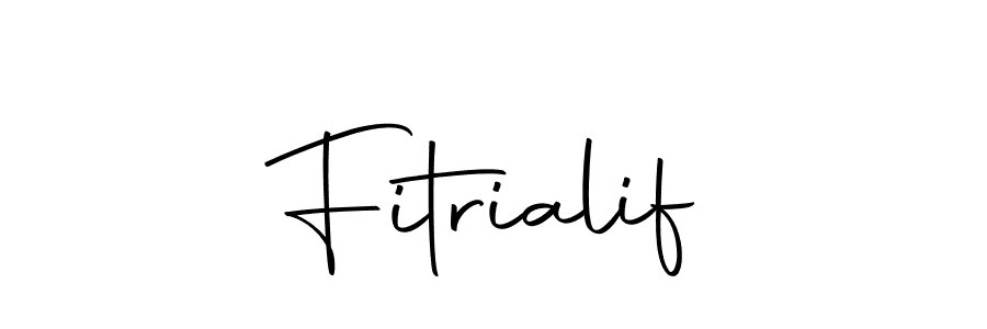 Here are the top 10 professional signature styles for the name Fitrialif. These are the best autograph styles you can use for your name. Fitrialif signature style 10 images and pictures png