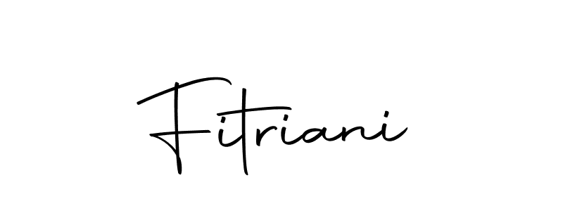 Here are the top 10 professional signature styles for the name Fitriani. These are the best autograph styles you can use for your name. Fitriani signature style 10 images and pictures png