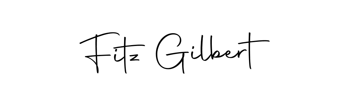 if you are searching for the best signature style for your name Fitz Gilbert. so please give up your signature search. here we have designed multiple signature styles  using Autography-DOLnW. Fitz Gilbert signature style 10 images and pictures png