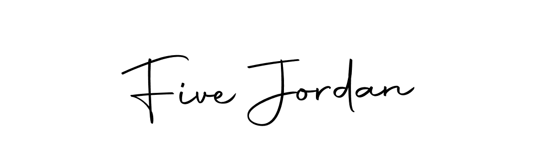 The best way (Autography-DOLnW) to make a short signature is to pick only two or three words in your name. The name Five Jordan include a total of six letters. For converting this name. Five Jordan signature style 10 images and pictures png