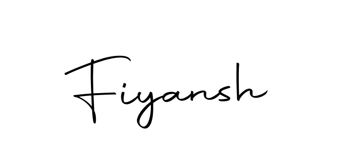 You should practise on your own different ways (Autography-DOLnW) to write your name (Fiyansh) in signature. don't let someone else do it for you. Fiyansh signature style 10 images and pictures png
