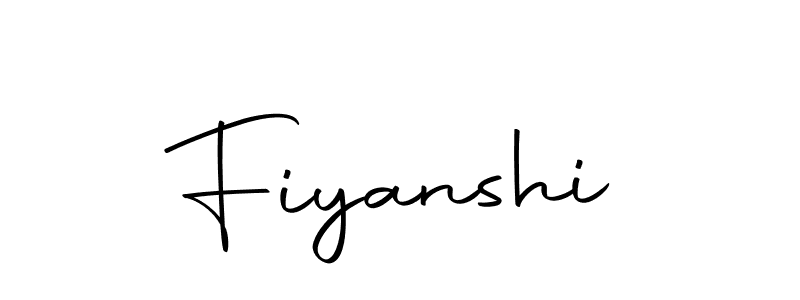 Use a signature maker to create a handwritten signature online. With this signature software, you can design (Autography-DOLnW) your own signature for name Fiyanshi. Fiyanshi signature style 10 images and pictures png
