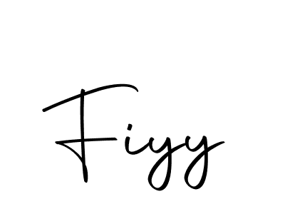 Design your own signature with our free online signature maker. With this signature software, you can create a handwritten (Autography-DOLnW) signature for name Fiyy. Fiyy signature style 10 images and pictures png