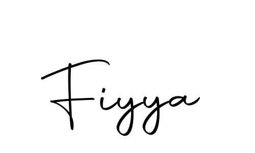 Make a beautiful signature design for name Fiyya. With this signature (Autography-DOLnW) style, you can create a handwritten signature for free. Fiyya signature style 10 images and pictures png