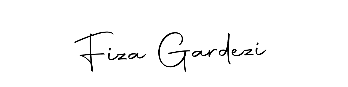 Make a short Fiza Gardezi signature style. Manage your documents anywhere anytime using Autography-DOLnW. Create and add eSignatures, submit forms, share and send files easily. Fiza Gardezi signature style 10 images and pictures png