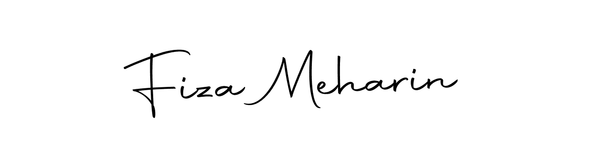 The best way (Autography-DOLnW) to make a short signature is to pick only two or three words in your name. The name Fiza Meharin include a total of six letters. For converting this name. Fiza Meharin signature style 10 images and pictures png