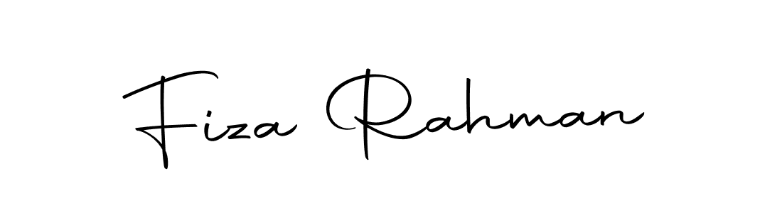 Similarly Autography-DOLnW is the best handwritten signature design. Signature creator online .You can use it as an online autograph creator for name Fiza Rahman. Fiza Rahman signature style 10 images and pictures png