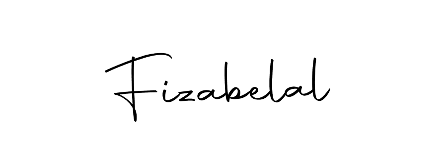 How to make Fizabelal signature? Autography-DOLnW is a professional autograph style. Create handwritten signature for Fizabelal name. Fizabelal signature style 10 images and pictures png