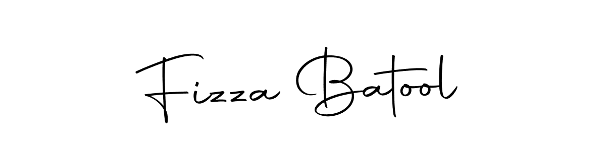 Create a beautiful signature design for name Fizza Batool. With this signature (Autography-DOLnW) fonts, you can make a handwritten signature for free. Fizza Batool signature style 10 images and pictures png