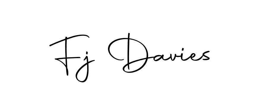 Use a signature maker to create a handwritten signature online. With this signature software, you can design (Autography-DOLnW) your own signature for name Fj Davies. Fj Davies signature style 10 images and pictures png