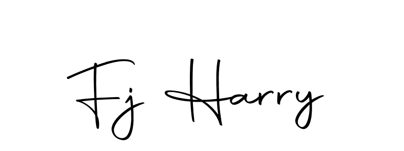 Create a beautiful signature design for name Fj Harry. With this signature (Autography-DOLnW) fonts, you can make a handwritten signature for free. Fj Harry signature style 10 images and pictures png