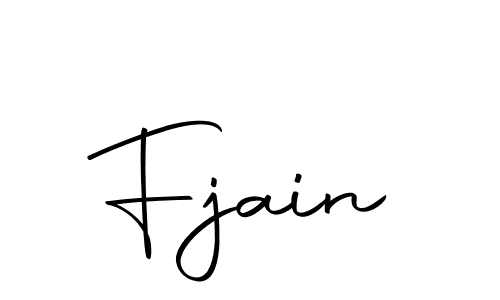 How to make Fjain signature? Autography-DOLnW is a professional autograph style. Create handwritten signature for Fjain name. Fjain signature style 10 images and pictures png