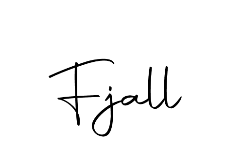 Create a beautiful signature design for name Fjall. With this signature (Autography-DOLnW) fonts, you can make a handwritten signature for free. Fjall signature style 10 images and pictures png