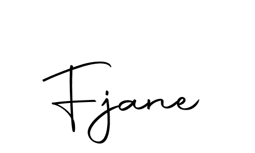 Fjane stylish signature style. Best Handwritten Sign (Autography-DOLnW) for my name. Handwritten Signature Collection Ideas for my name Fjane. Fjane signature style 10 images and pictures png