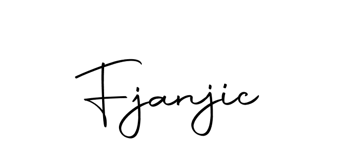 Design your own signature with our free online signature maker. With this signature software, you can create a handwritten (Autography-DOLnW) signature for name Fjanjic. Fjanjic signature style 10 images and pictures png