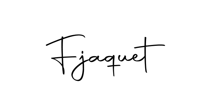 How to make Fjaquet signature? Autography-DOLnW is a professional autograph style. Create handwritten signature for Fjaquet name. Fjaquet signature style 10 images and pictures png