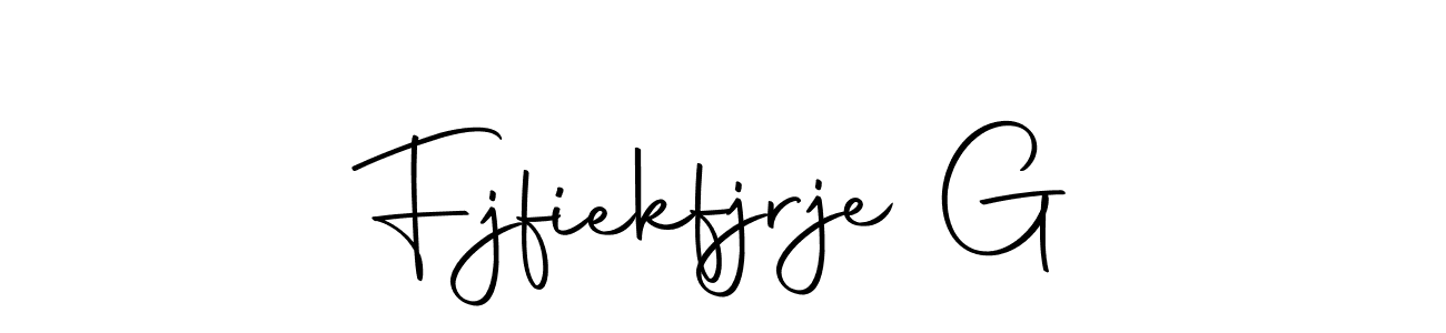 if you are searching for the best signature style for your name Fjfiekfjrje G. so please give up your signature search. here we have designed multiple signature styles  using Autography-DOLnW. Fjfiekfjrje G signature style 10 images and pictures png