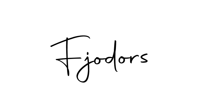 Create a beautiful signature design for name Fjodors. With this signature (Autography-DOLnW) fonts, you can make a handwritten signature for free. Fjodors signature style 10 images and pictures png