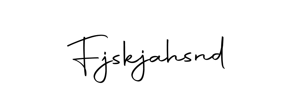 if you are searching for the best signature style for your name Fjskjahsnd. so please give up your signature search. here we have designed multiple signature styles  using Autography-DOLnW. Fjskjahsnd signature style 10 images and pictures png