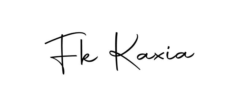 You should practise on your own different ways (Autography-DOLnW) to write your name (Fk Kaxia) in signature. don't let someone else do it for you. Fk Kaxia signature style 10 images and pictures png