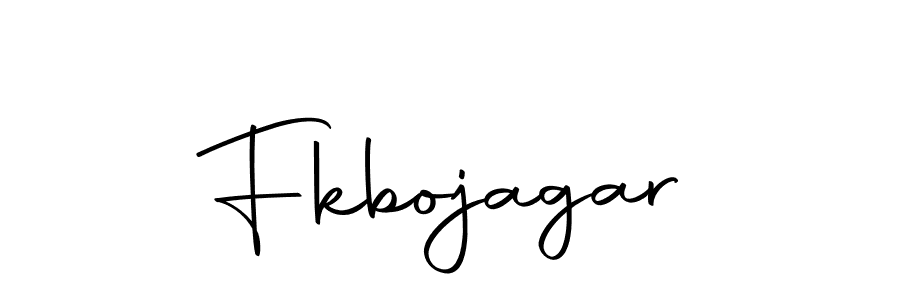 Create a beautiful signature design for name Fkbojagar. With this signature (Autography-DOLnW) fonts, you can make a handwritten signature for free. Fkbojagar signature style 10 images and pictures png