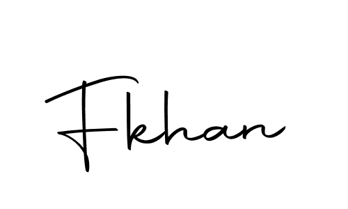 Fkhan stylish signature style. Best Handwritten Sign (Autography-DOLnW) for my name. Handwritten Signature Collection Ideas for my name Fkhan. Fkhan signature style 10 images and pictures png
