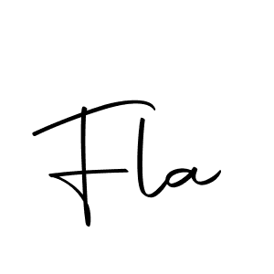 Design your own signature with our free online signature maker. With this signature software, you can create a handwritten (Autography-DOLnW) signature for name Fla. Fla signature style 10 images and pictures png