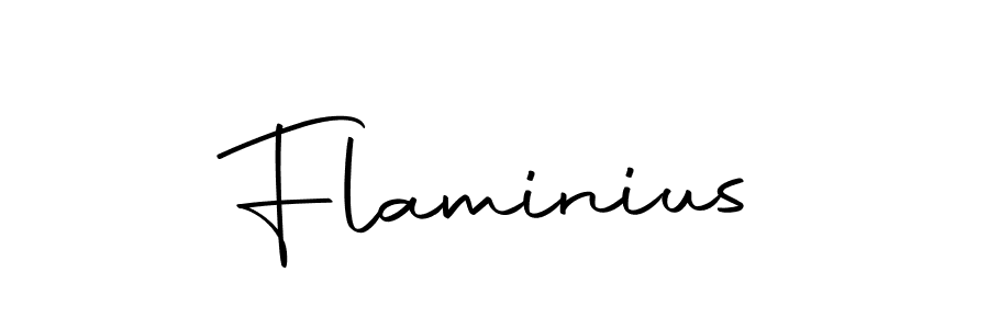 How to make Flaminius signature? Autography-DOLnW is a professional autograph style. Create handwritten signature for Flaminius name. Flaminius signature style 10 images and pictures png