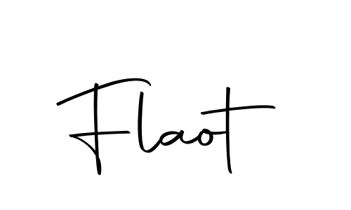 You should practise on your own different ways (Autography-DOLnW) to write your name (Flaot) in signature. don't let someone else do it for you. Flaot signature style 10 images and pictures png