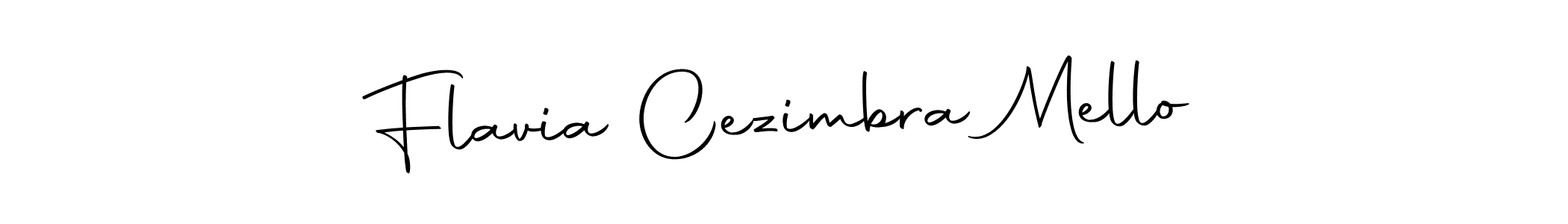 Design your own signature with our free online signature maker. With this signature software, you can create a handwritten (Autography-DOLnW) signature for name Flavia Cezimbra Mello. Flavia Cezimbra Mello signature style 10 images and pictures png