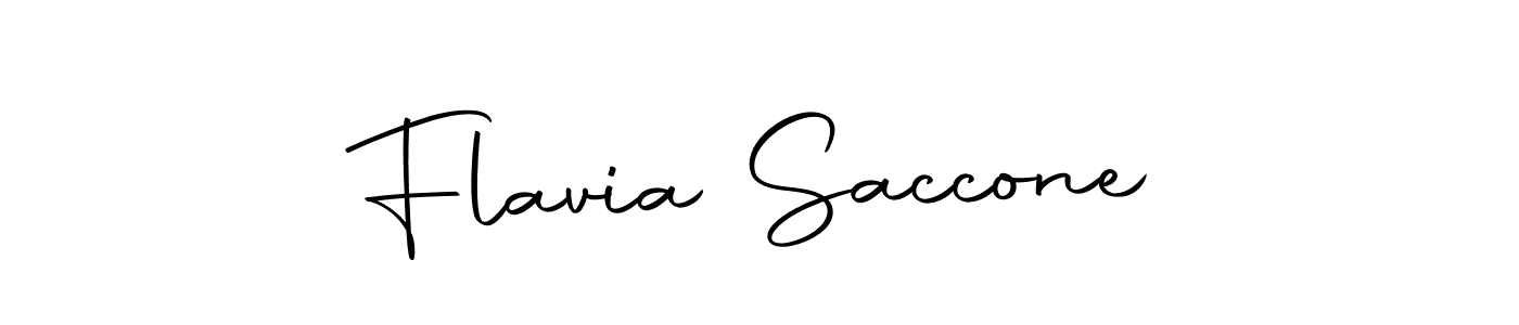 Design your own signature with our free online signature maker. With this signature software, you can create a handwritten (Autography-DOLnW) signature for name Flavia Saccone. Flavia Saccone signature style 10 images and pictures png