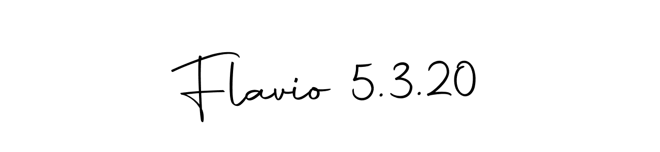 You can use this online signature creator to create a handwritten signature for the name Flavio 5.3.20. This is the best online autograph maker. Flavio 5.3.20 signature style 10 images and pictures png