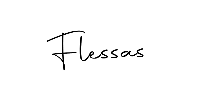 Design your own signature with our free online signature maker. With this signature software, you can create a handwritten (Autography-DOLnW) signature for name Flessas. Flessas signature style 10 images and pictures png