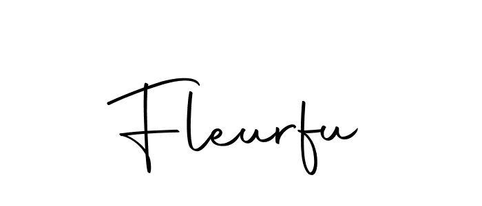 You should practise on your own different ways (Autography-DOLnW) to write your name (Fleurfu) in signature. don't let someone else do it for you. Fleurfu signature style 10 images and pictures png