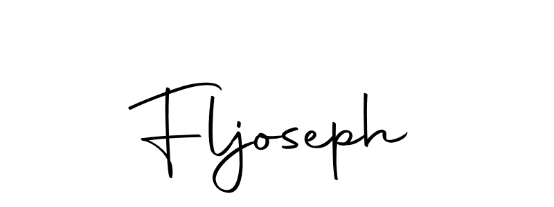 Create a beautiful signature design for name Fljoseph. With this signature (Autography-DOLnW) fonts, you can make a handwritten signature for free. Fljoseph signature style 10 images and pictures png