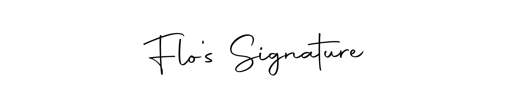 Make a beautiful signature design for name Flo’s Signature. Use this online signature maker to create a handwritten signature for free. Flo’s Signature signature style 10 images and pictures png