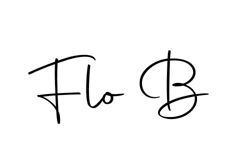 Also we have Flo B name is the best signature style. Create professional handwritten signature collection using Autography-DOLnW autograph style. Flo B signature style 10 images and pictures png