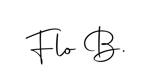 How to make Flo B. signature? Autography-DOLnW is a professional autograph style. Create handwritten signature for Flo B. name. Flo B. signature style 10 images and pictures png