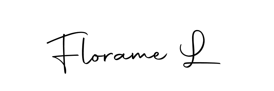 It looks lik you need a new signature style for name Florame L. Design unique handwritten (Autography-DOLnW) signature with our free signature maker in just a few clicks. Florame L signature style 10 images and pictures png