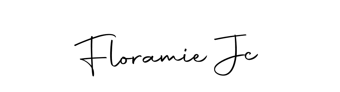Also we have Floramie Jc name is the best signature style. Create professional handwritten signature collection using Autography-DOLnW autograph style. Floramie Jc signature style 10 images and pictures png
