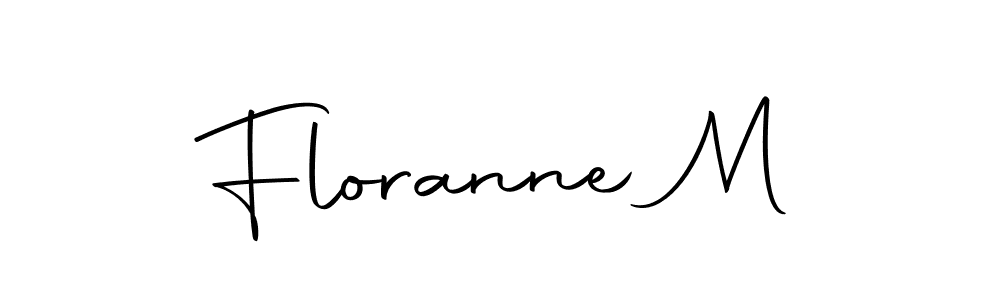 The best way (Autography-DOLnW) to make a short signature is to pick only two or three words in your name. The name Floranne M include a total of six letters. For converting this name. Floranne M signature style 10 images and pictures png
