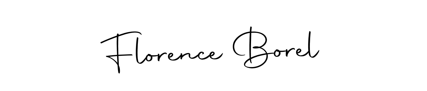 Here are the top 10 professional signature styles for the name Florence Borel. These are the best autograph styles you can use for your name. Florence Borel signature style 10 images and pictures png