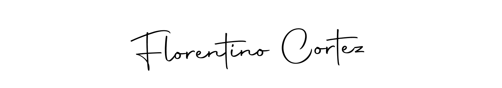 Create a beautiful signature design for name Florentino Cortez. With this signature (Autography-DOLnW) fonts, you can make a handwritten signature for free. Florentino Cortez signature style 10 images and pictures png