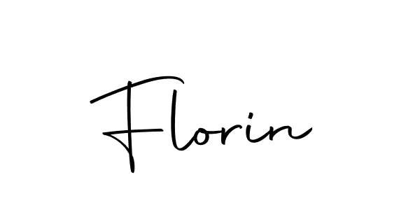 Create a beautiful signature design for name Florin. With this signature (Autography-DOLnW) fonts, you can make a handwritten signature for free. Florin signature style 10 images and pictures png