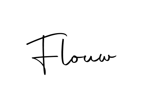 Create a beautiful signature design for name Flouw. With this signature (Autography-DOLnW) fonts, you can make a handwritten signature for free. Flouw signature style 10 images and pictures png