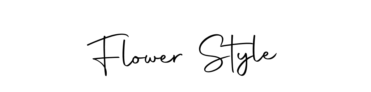 Make a beautiful signature design for name Flower Style. With this signature (Autography-DOLnW) style, you can create a handwritten signature for free. Flower Style signature style 10 images and pictures png