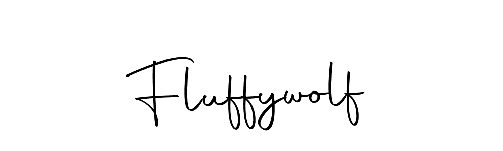 Design your own signature with our free online signature maker. With this signature software, you can create a handwritten (Autography-DOLnW) signature for name Fluffywolf. Fluffywolf signature style 10 images and pictures png