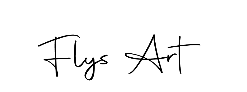 How to make Flys Art name signature. Use Autography-DOLnW style for creating short signs online. This is the latest handwritten sign. Flys Art signature style 10 images and pictures png